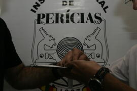 Posto de identificação do Instituto-Geral de Perícias para emissão de carteiras de identidade durante o Operação Verão. Autor: Itamar Aguiar