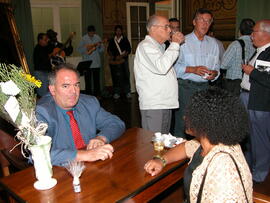 Lançamento do livro de Olides Canton. Autor: Alfonso Abraham