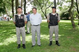 Germano Rigotto participa do lançamento da campanha de Vacinação contra Febre Aftosa em Eldorado do Sul. Autor: Ivan de Andrade