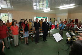 Mauro Sparta, secretário estadual do Meio Ambiente, participa da abertura da Semana de Consciência Ecológica do Horto Florestal do Litoral Norte, em Tramandaí. Autor: Itamar Aguiar