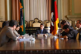 Reunião do Conselho Político. Autor: Paulo Dias