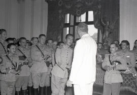 Comando da Brigada Militar em cumprimento ao governador Walter Jobim pela passagem de ano