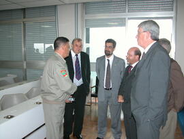 Antônio Hohlfeldt dá posse para os coordenadores do Departamento Autônomo de Estradas de Rodagem (DAER). Autor: Alfonso Abraham