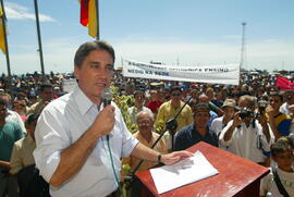 Germano Rigotto inaugura sede da prefeitura de Capão do Cipó. Autor: Jefferson Bernardes