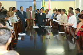 Imagem de Gabinete Germano Rigotto, dia 10/03/2003, horário 17:13. Autor: Nabor Goulart