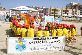 Operação Golfinho da Brigada Militar desenvolve programa Salva-vidas Mirim e Master em praias do Litoral Norte. Autor: Itamar Aguiar