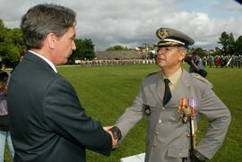 Governador Germano Rigotto com Nelson Pafiadache