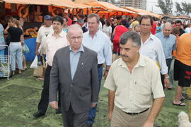 Secretário da Agricultura e Abastecimento, Odacir Klein, e o presidente da Emater, Caio Rocha, participam da abertura oficial da 24ª edição das Feiras do Litoral Norte. Autor: Itamar Aguiar