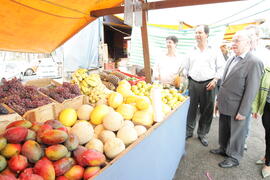 Secretário da Agricultura e Abastecimento, Odacir Klein, e o presidente da Emater, Caio Rocha, participam da abertura oficial da 24ª edição das Feiras do Litoral Norte. Autor: Itamar Aguiar
