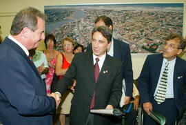 Imagem de Gabinete Germano Rigotto, dia 10/01/2003, horário 12:15. Autor: Nabor Goulart