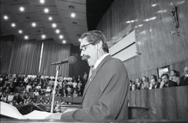 Posse do governador do estado Olívio Dutra na Assembleia Legislativa do Rio Grande do Sul