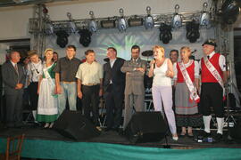 Governador em exercício, Antônio Hohlfeldt, participa do Baile da Saudade, evento integrante do Kerb in Ivoti. Autor: Ivan de Andrade