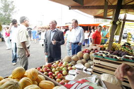 Secretário da Agricultura e Abastecimento, Odacir Klein, e o presidente da Emater, Caio Rocha, participam da abertura oficial da 24ª edição das Feiras do Litoral Norte. Autor: Itamar Aguiar