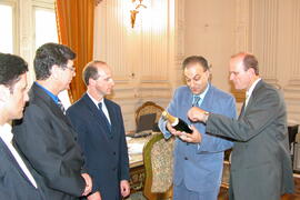 Imagem de Gabinete Germano Rigotto, dia 06/02/2003, horário 14:41. Autor: Alfonso Abraham