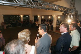 Governador em exercício, Antônio Hohlfeldt, participa do Baile da Saudade, evento integrante do Kerb in Ivoti. Autor: Ivan de Andrade