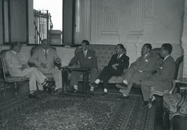 Doutorandos de medicina de Porto Alegre em visita ao governador Walter Jobim