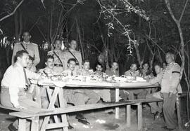 Churrasco oferecido ao governador Walter Jobim pelo comando dos bombeiros