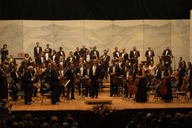 Orquestra Sinfônica de Porto Alegre (OSPA), apresentação do maestro, Isaac Karabtchevsky. Autor: Paulo Dias
