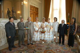 Prefeitura de Terra de Areia com comitiva japonesa no Palácio Piratini. Autor: Paulo Dias