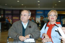 Coletiva do secretário João Carlos Brum Torres no aeroporto Salgado Filho. Autor: Ivan de Andrade