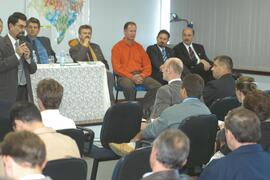 Vice-Governador Antônio Hohlfeldt em reunião com representantes patronais, prefeitos do Vale do Rio Pardo, trabalhadores e COREDE. Autor: Ivan de Andrade