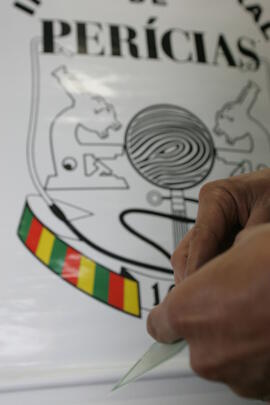 Posto de identificação do Instituto-Geral de Perícias para emissão de carteiras de identidade durante o Operação Verão. Autor: Itamar Aguiar