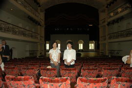 Comitiva japonesa visita o Teatro São Pedro. Autor: Paulo Dias