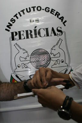 Posto de identificação do Instituto-Geral de Perícias para emissão de carteiras de identidade durante o Operação Verão. Autor: Itamar Aguiar