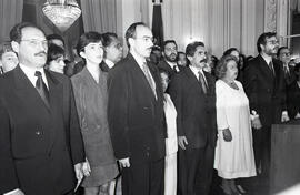 Posse do governador do estado Olívio Dutra no Palácio Piratini. Autor: Luiz Abreu