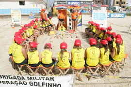 Operação Golfinho da Brigada Militar desenvolve programa Salva-vidas Mirim e Master em praias do Litoral Norte. Autor: Itamar Aguiar