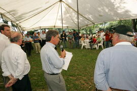 Germano Rigotto participa do lançamento da campanha de Vacinação contra Febre Aftosa em Eldorado do Sul. Autor: Ivan de Andrade