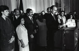 Posse do governador do estado Olívio Dutra no Palácio Piratini