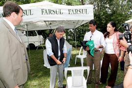 Germano Rigotto participa do lançamento da campanha de Vacinação contra Febre Aftosa em Eldorado do Sul. Autor: Ivan de Andrade
