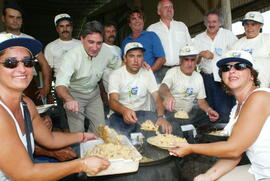 Germano Rigotto na abertura da 13º Colheita Oficial do Arroz. Autor: Nabor Goulart