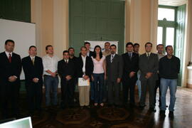 Vice-governador, Antônio Hohlfeldt, participa da entrega do projeto Fala Aí Porto Alegre ao Prefeito de Porto Alegre, José Fogaça. Autor: Ivan de Andrade