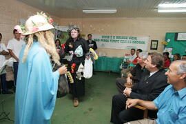 Mauro Sparta, secretário estadual do Meio Ambiente, participa da abertura da Semana de Consciência Ecológica do Horto Florestal do Litoral Norte, em Tramandaí. Autor: Itamar Aguiar