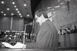 Posse do governador do estado Olívio Dutra na Assembleia Legislativa do Rio Grande do Sul