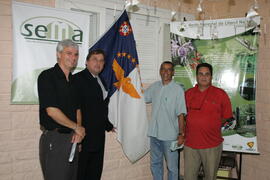 Mauro Sparta, secretário estadual do Meio Ambiente, participa da abertura da Semana de Consciência Ecológica do Horto Florestal do Litoral Norte, em Tramandaí. Autor: Itamar Aguiar