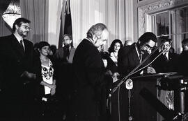 Posse do governador do estado Olívio Dutra no Palácio Piratini