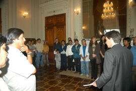 Governador Germano Rigotto recebe os Caciques das populações indígenas do Rio Grande do Sul. Autor: Paulo Dias