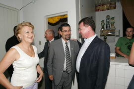 Governador em exercício, Antônio Hohlfeldt, participa do Baile da Saudade, evento integrante do Kerb in Ivoti. Autor: Ivan de Andrade