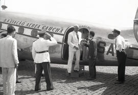 Visita do governador Walter Jobim à cidade de Rio Grande