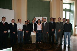 Vice-governador, Antônio Hohlfeldt, participa da entrega do projeto Fala Aí Porto Alegre ao Prefeito de Porto Alegre, José Fogaça. Autor: Ivan de Andrade