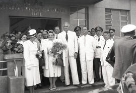 Visita do governador Walter Jobim à cidade de Rio Grande