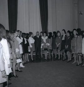 Visita das candidatas ao miss Rio Grande do Sul ao governador