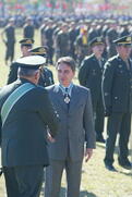 Germano Rigotto recebe a Medalha de Ordem do Mérito Militar, no grau Grande Oficial. Autor: Jefferson Bernardes