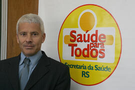 Secretário da Saúde, João Gabbardo dos Reis