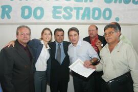 Germano Rigotto inaugura sede da prefeitura de Capão do Cipó. Autor: Jefferson Bernardes