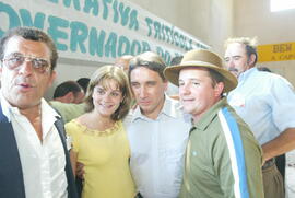 O governador Germano Rigotto  inaugura sede da prefeitura de Capão do Cipó. Autor: Jefferson Bernardes