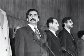 Posse do governador do estado Olívio Dutra na Assembleia Legislativa do Rio Grande do Sul